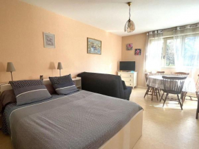Charmant T1 Bis de 35m² avec Terrasse Sud/Est, Parking Privé, Piscine et Tennis - Aix-les-Bains - FR-1-555-80